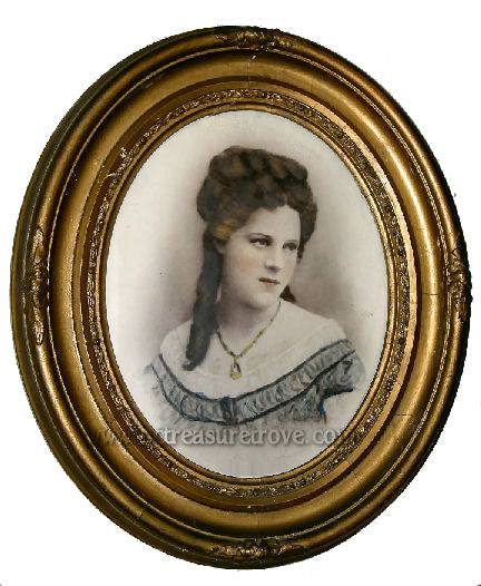 Victorian Photo of Woman with Bad Attitude