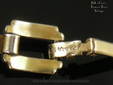 Art Deco Gold Fill Choker Necklace Louis Stern (Signed LS 1 20 12 K) 