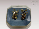 Emmons Earrings Sovereignity in Original Box Vintage 1960