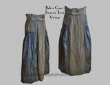 Late 1910s Silk Skirt - Lightened to show details