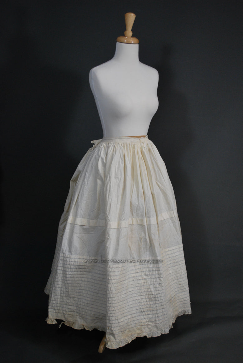 Victorian Petticoat Mid 19th Century Civil War Era with ID – Belle ...