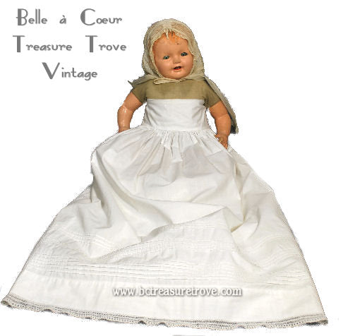 Victorian Baby Barrow Coat Pinning Blanket Petticoat