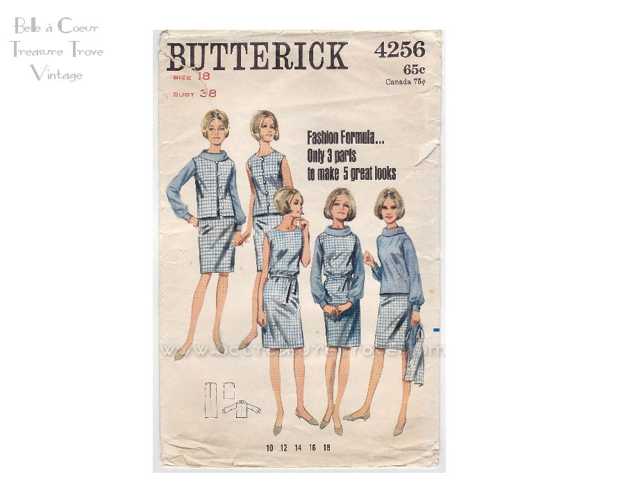 Vintage 1960s Dress Pattern Butterick 4256 Sewing Patterns Bust 38 Blo Belle Coeur Treasure Trove Vintage 1960s Dress Pattern Butterick 4256 Sewing Patterns Bust 38 Blo Belle Coeur Treasure Trove