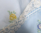 Yellow Rose Behind Lace on Pocket