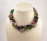 Vogue Signed Vintage Necklace - Shown Twisted Into Another Look 14192