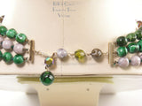 Vogue Vintage Multi Strand Bead Necklace J Hook Detail 14192