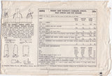 Cobblers Apron Half Apron and Pot Holder Vintage 1950s Simplicity #4492 Sewing Pattern Size S