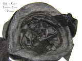 Titanic Era Hat Black Toque Edwardian