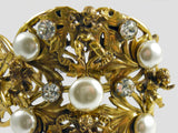 Detail - Joseff of Hollywood Vintage Cherub Cuff Bracelet
