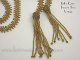 Flapper Bead Necklace Tassels 