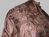 Early Edwardian Belle Epoque Dress - Ruched Shoulder Detail