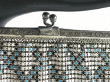 Detail Clasp Whiting & Davis Mesh Purse 1920s 60222