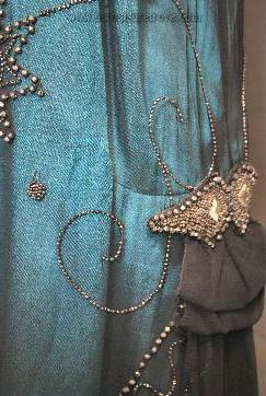 1920s Beaded Flapper Dress Teal Original Antique Belle Coeur Treasure Trove 1920s Beaded Flapper Dress Teal Original Antique Belle Coeur Treasure Trove