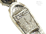 Miracle Dirk Brooch Pin BACK MARK 