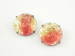 Schiaparelli Rose Earrings 