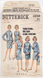 Vintage 1960s Dress Pattern Butterick 4256 Sewing Patterns Bust 38 Blouse Vest Jumper